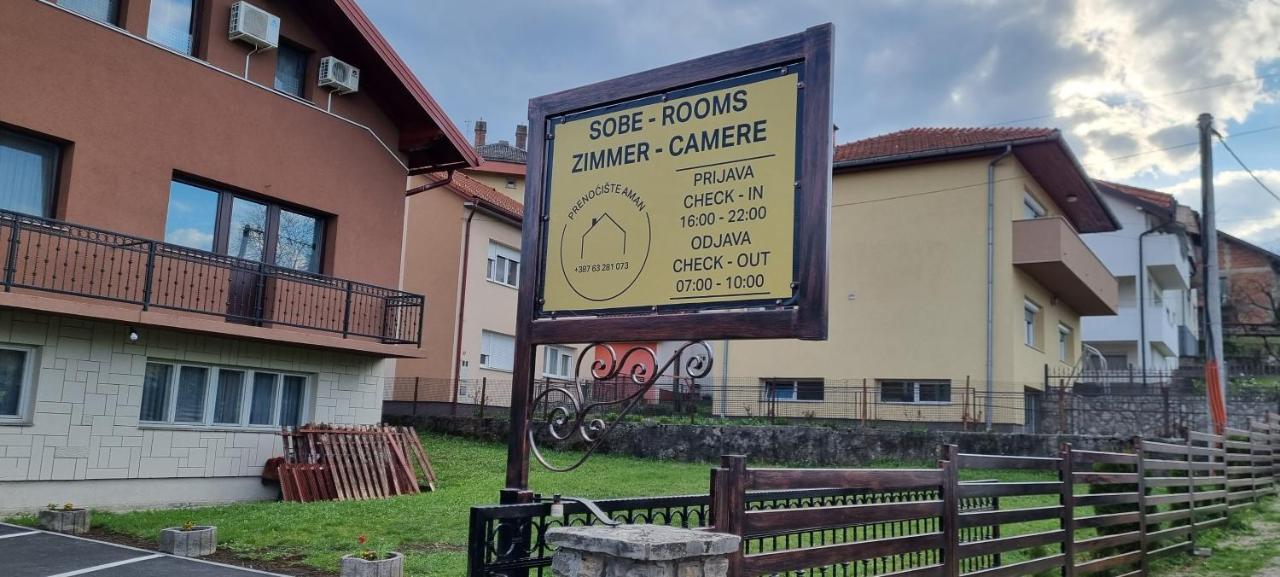 Prenociste-Sobe-Rooms-Aman Bihać エクステリア 写真